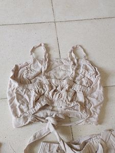 Beige Co-ord Set