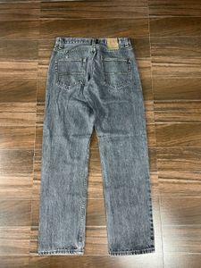 Vintage Wash Straight Leg Jeans