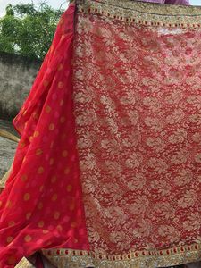 Elegant tameta pink  saree