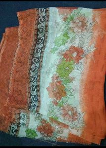 Floral Print Kurta Pant 3pc