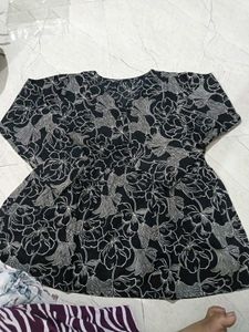 Any One Floral Print Top