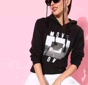Roadster Hooded Sweatshirt For Women