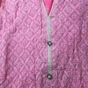 Combo Offer: Set of 2 Beautiful Neck-Detail Kurtas