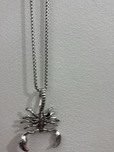 anit tarnish Scorpion Pendant Necklace