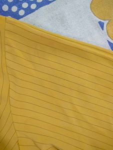 Mustard Yellow Button-Down Tunic