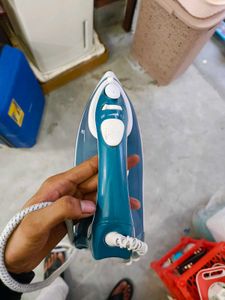 Steam Iron - Blue &amp; White