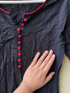 Elegant 😍Black Kurti🫶🏻
