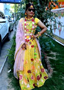 Women Sequin Lahnga Choli