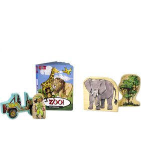 TS Shure Imported Wooden Zoo Blocks (UK Bought)