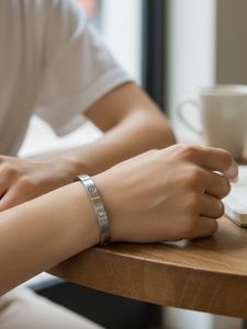 Silver Bangle Bracelet