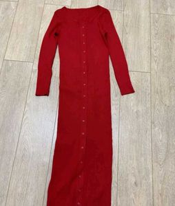 Red Midi Dress