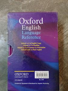 Oxford English Language Reference Set Of Four Books