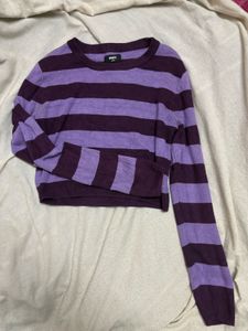 Striped Long Sleeve Top