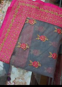 Beautiful Net Heavy Saree