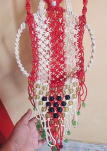 Macrame Doll Swing