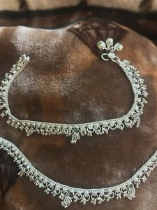Silver plated Anklet( Payal )