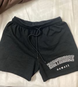 Northshore Hawaii Black Trendy Shorts For Women