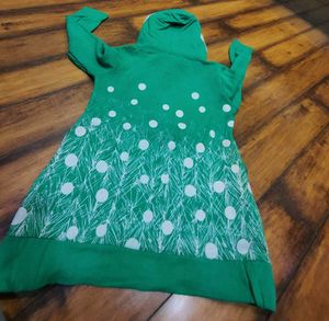 Cute Green Girls Hoodie