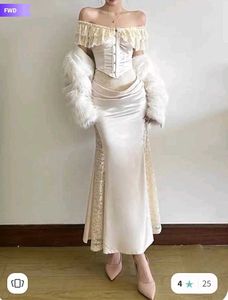 Elegant White Off-Shoulder Maxi Dress