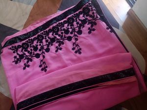 Pink Saree 🩷