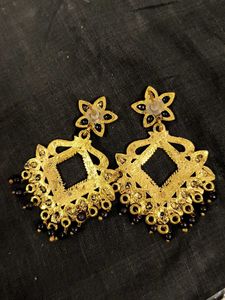 Combo - Kundan Earrings, and Necklace Set
