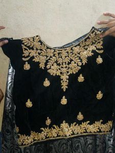 Silver Patterned Maxi Skirt