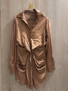 Very Hot Satin Short Dress