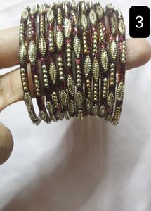 3 Set Combo Glass Bangles