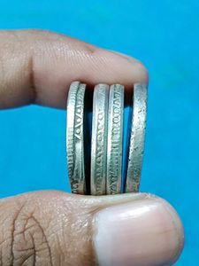 Edge Error Coins - Plain, Reeded+security In Same