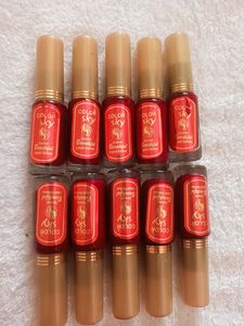 Waterproof Sindoor Pack Of 6 Red And Maroon Colour