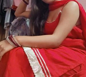 Red Embroidered Kurta Set