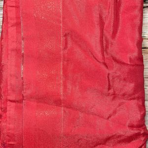 Elegant Red Saree