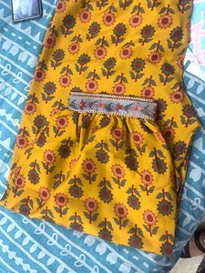 Floral Print Kurta