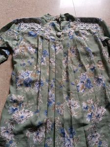Vintage Floral Blouse