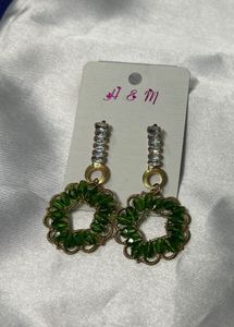 Brand New Green  Earrings