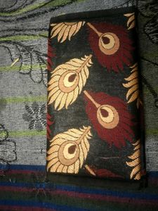 Peacock Feather Clutch