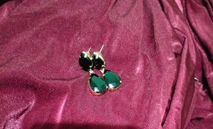 Elegant Black Drop Earrings