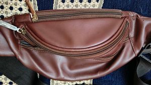 Vintage Brown Leather Fanny Pack