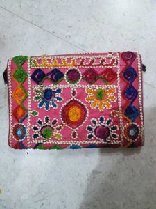 Embroidered Navratri Clutch