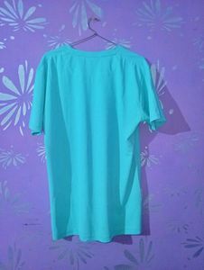 Calvin Klein T-Shirt - [Cyan Colour], Size Xl
