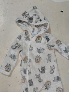 Cute Animal Print Romper