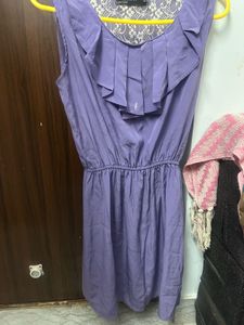 Mini Purple Dress