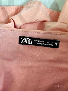 Zara Taffeta Crop Top- Barely Used Once