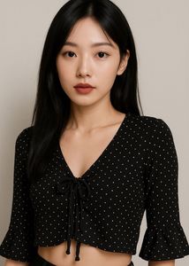 Boohoo Polka Dot Top