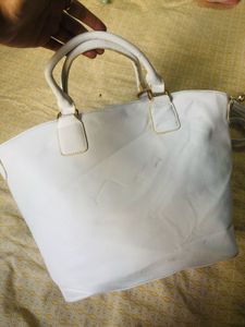 Chic White Handbag