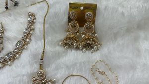 Unused kundan Bridal Jewelry Set