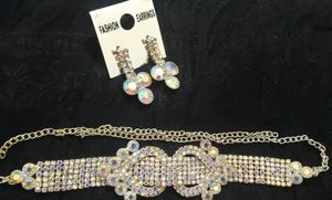 Fashion Earning With Choker Set