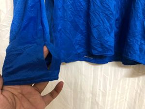 Adidas Running Blue Long Sleeve T Shirt