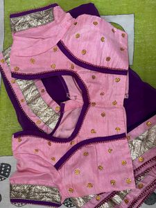 Elegant Purple Saree