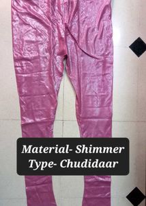 Pink Chudidaar